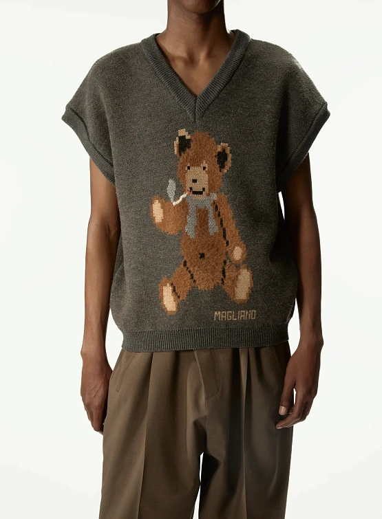 Жилет Magliano Teddy Bear Vest Hazelnut