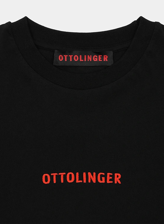 Футболка Ottolinger Classic Logo T-Shirt Black