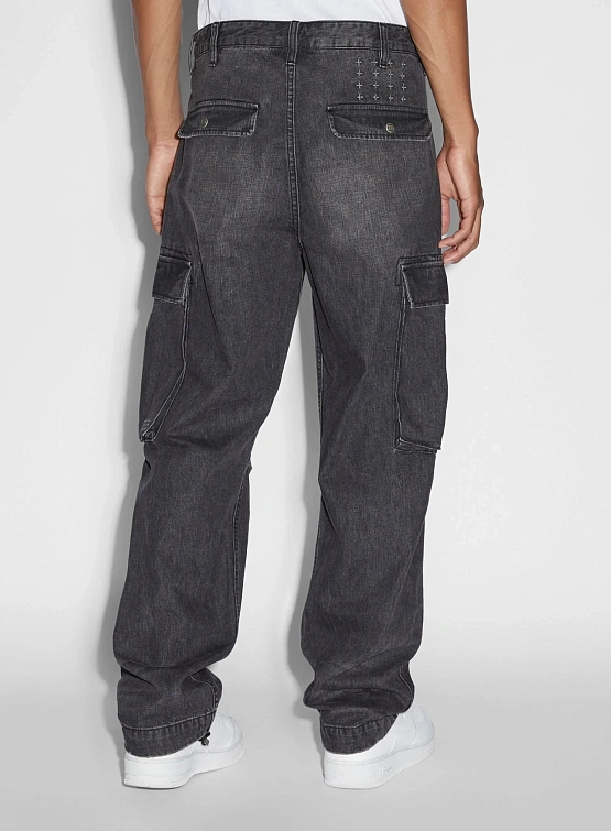 Брюки Ksubi Riot Cargo Pant Faded Black