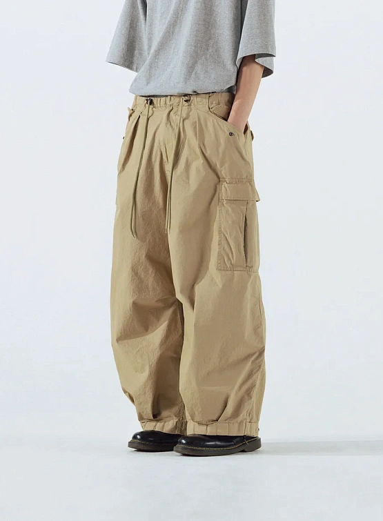 Брюки ANGLAN Field Vijo Balloon Pants Beige