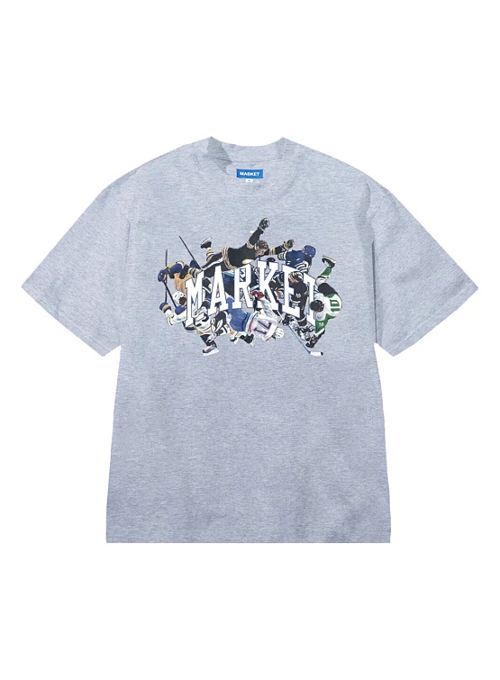 Футболка MARKET Check Please Arc Washed Black
