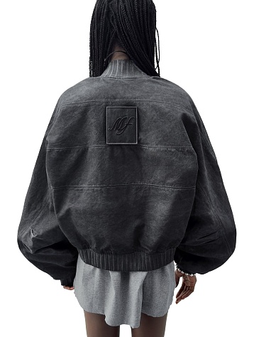 Бомбер MADFRENZY Oversized Black