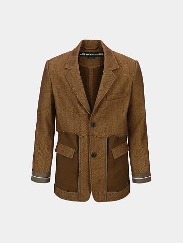 Пиджак Andersson Bell Inside Out Sheer Brown