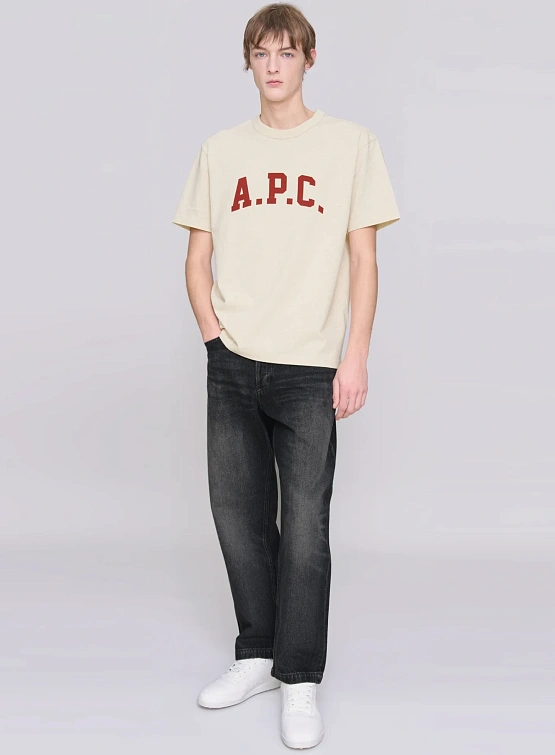 Футболка A.P.C. Marcus T-Shirt Ecru