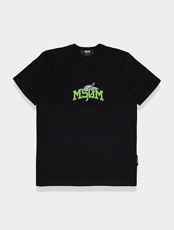 Футболка MSGM College Shark Black
