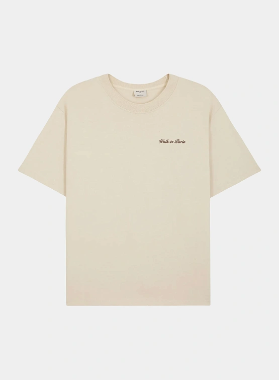 Футболка Walk In Paris Timeless Tee Beige