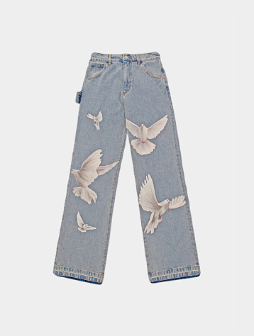 Джинсы 3.PARADIS Doves Baggy Denim Washed Blue