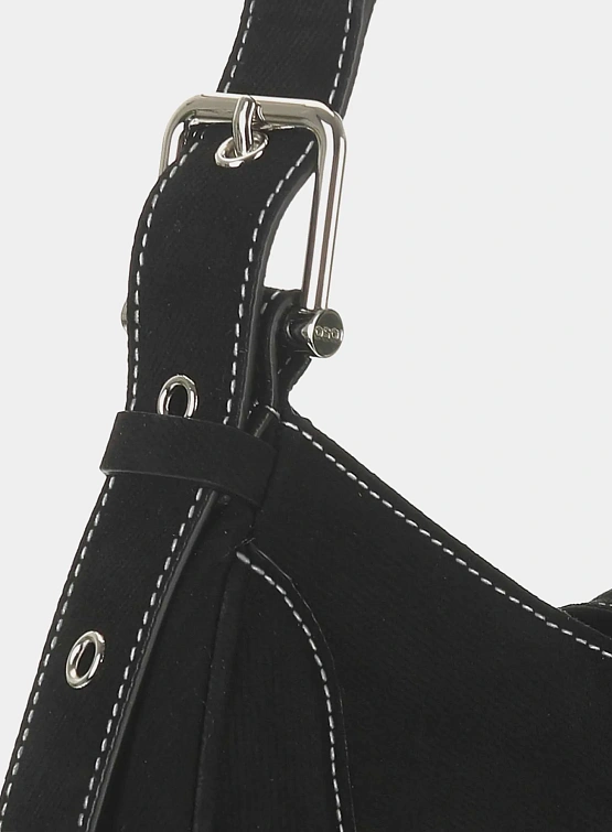 Сумка OSOI Hobo Brocle Denim Black