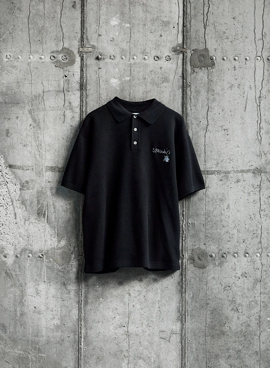 Поло 3.PARADIS SS Polo Black