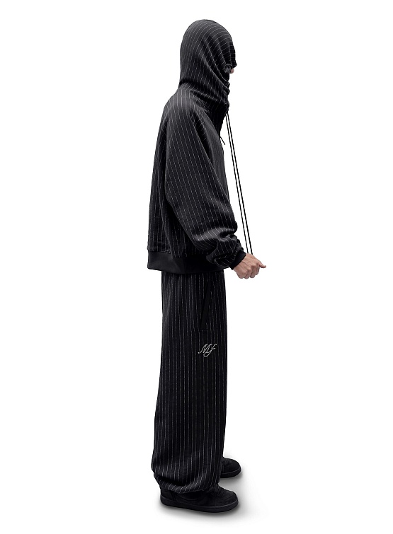 Зип-худи MADFRENZY Striped Black