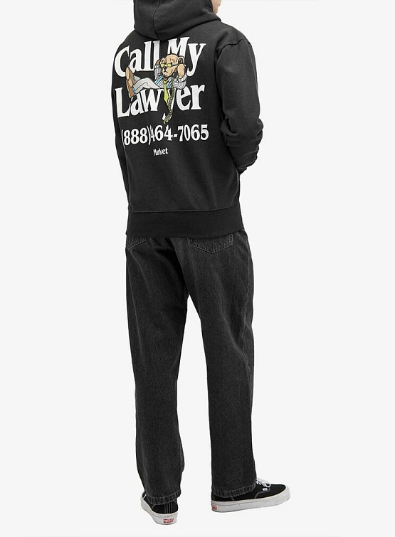 Худи MARKET Better Call Bear Hoodie Black