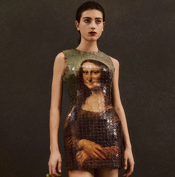 Полумесяц над Лувром: Marine Serre FW’26