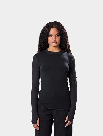 Женский лонгслив thom/krom W TS 499 Black