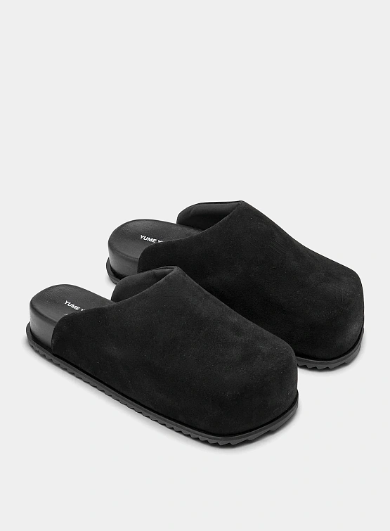 Сабо YUME YUME Truck Slide Suede Black