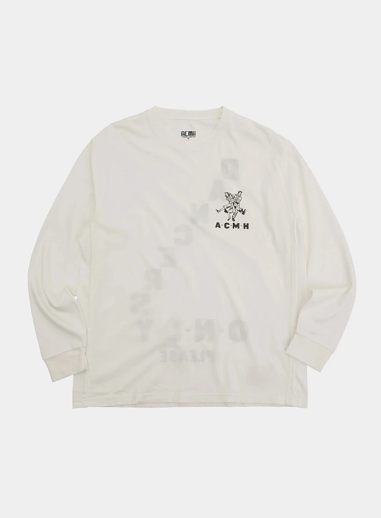 Лонгслив ACMH Dancers Only Off White