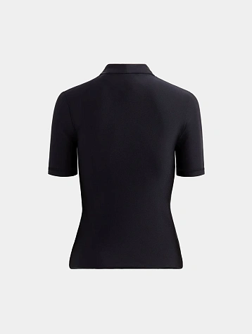 Женская футболка Coperni High Neck Fitted Black