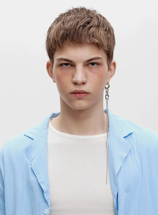 Удлиненная моносерьга OMUT Double Long