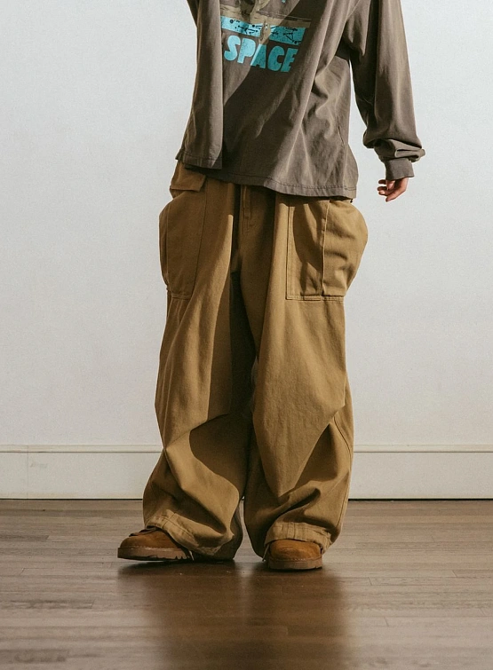 Брюки ANGLAN Jungle Cargo Balloon Beige