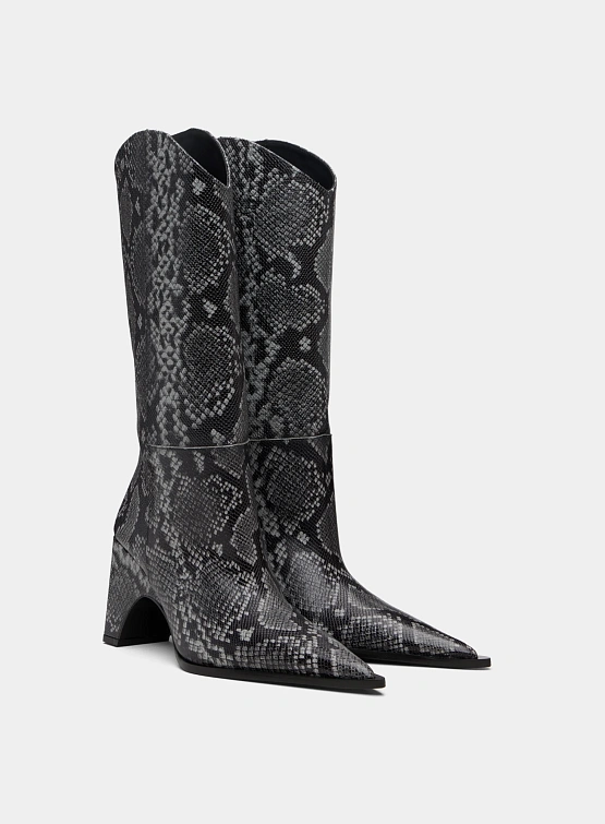 Женские сапоги Coperni Cowboy Bridge Grey/Black