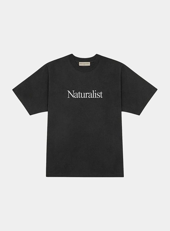 Футболка MUSEUM OF PEACE & QUIET Naturalist T-Shirt Black