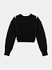 Женский свитер System Slit Roundneck Sweater Charcoal