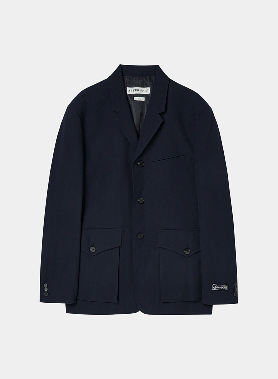 Пиджак AFTER PRAY Kruger Wool Navy