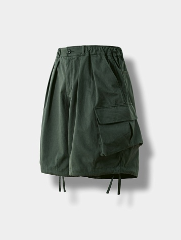 Шорты ANGLAN Oblique Cargo Half Pants Green