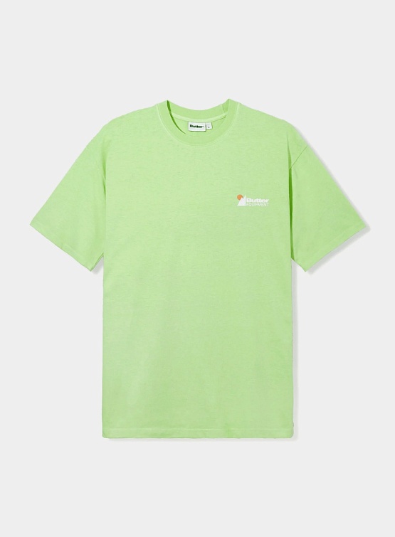 Футболка Butter Goods Heavy Weight Tee Washed Pistachio