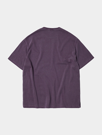 Футболка FrizmWORKS Og Pigment Dyeing Half Tee Purple