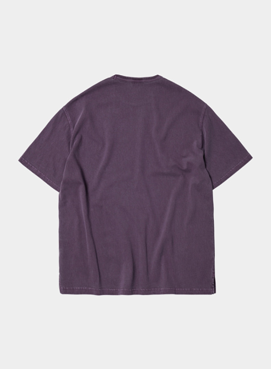 Футболка FrizmWORKS Og Pigment Dyeing Half Tee Purple