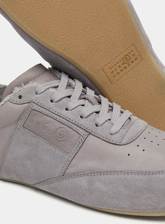 Кроссовки MM6 Maison Margiela Anatomic Sneakers Silver