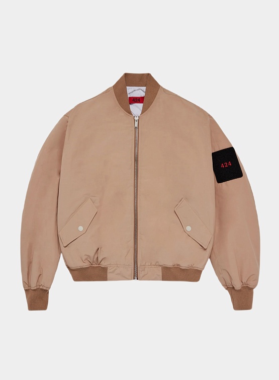 Бомбер 424 Bomber Jacket Brown