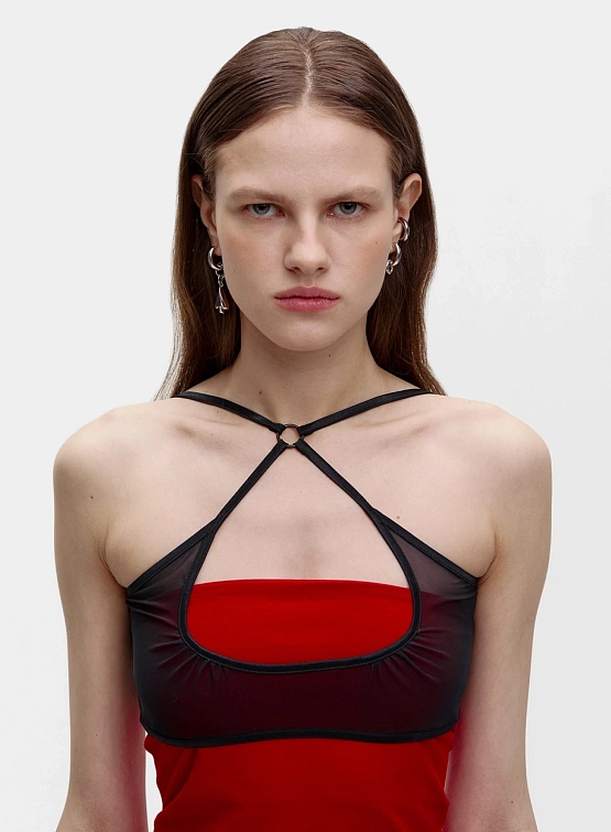 Серьги OMUT Winking Spade