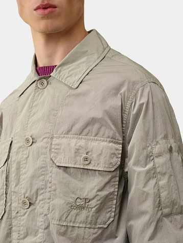 Овершот C.P. Company Chrome-R Pocket Overshirt Drizzle Grey