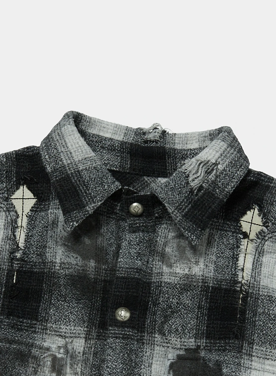 Рубашка Thug Club Angels Damaged Black