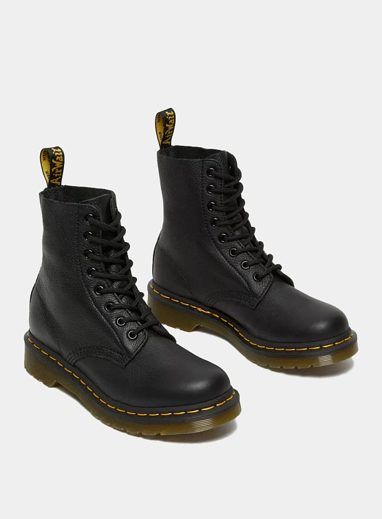 Женские ботинки Dr. Martens 1460 Virginia Leather Black