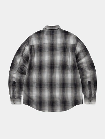 Рубашка thisisneverthat Nep Shadow Check Navy