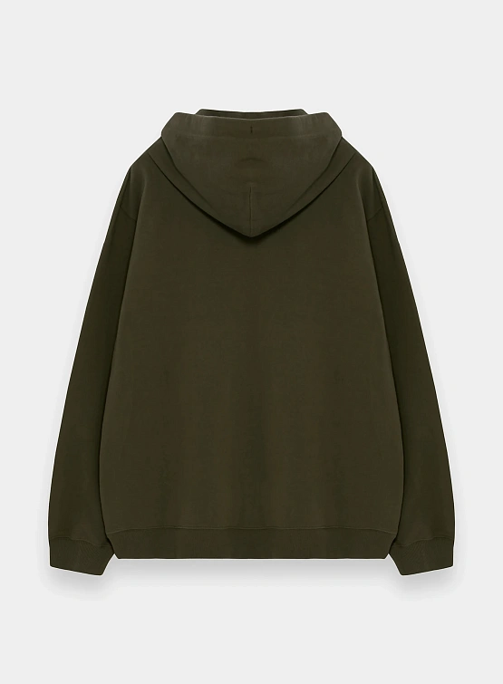 Зип-худи MAHARISHI 6011 Cobra Zipped Hooded Sweat Olive