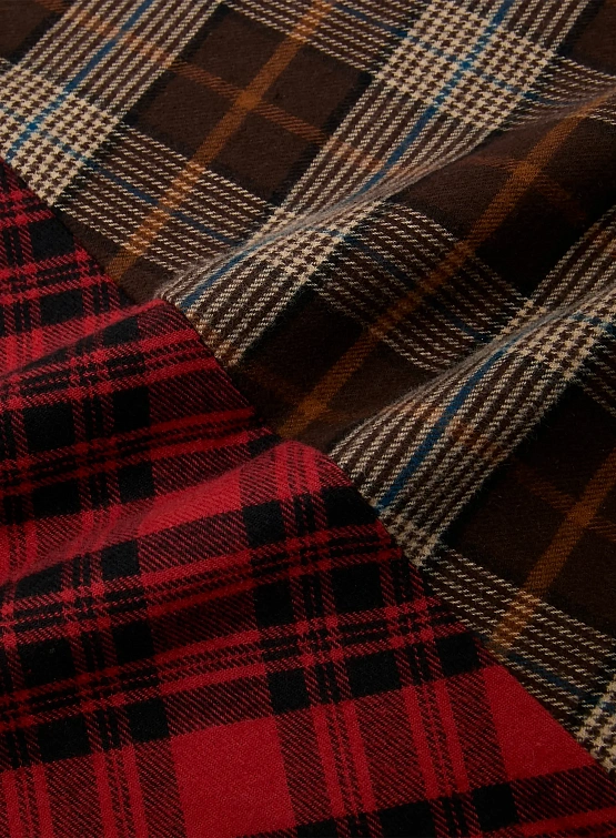 Женское платье Song for the Mute Bias Slip Tartan Multi