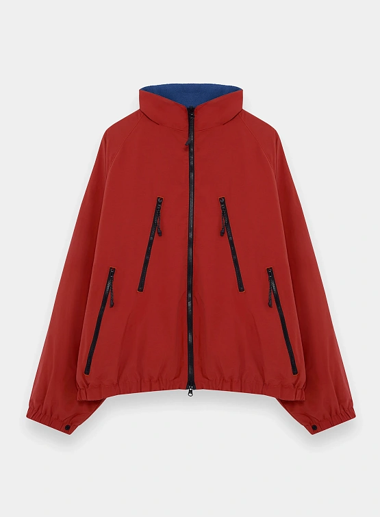 Двусторонняя флисовая куртка ANGLAN Reversible Hiker Blue/Orange