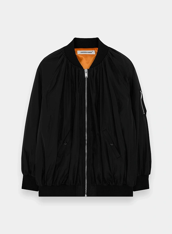 Женский бомбер UNDERCOVER Taffeta Drape MA-1 Black