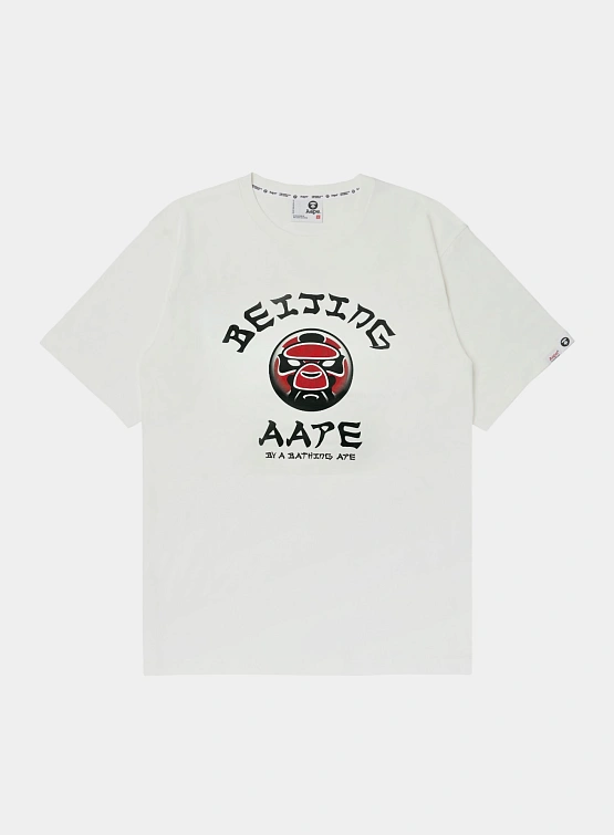 Футболка AAPE BEIJING AAPE WHITE