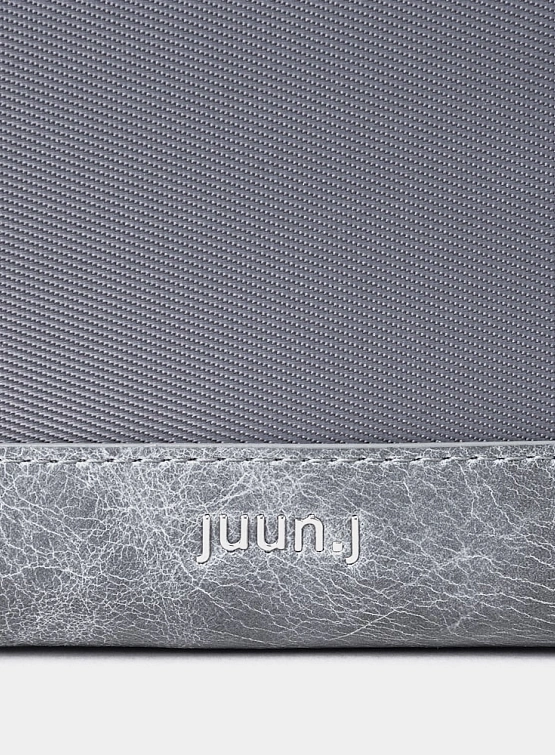 Картхолдер JUUN.J Nylon Zip Card Holder Grey