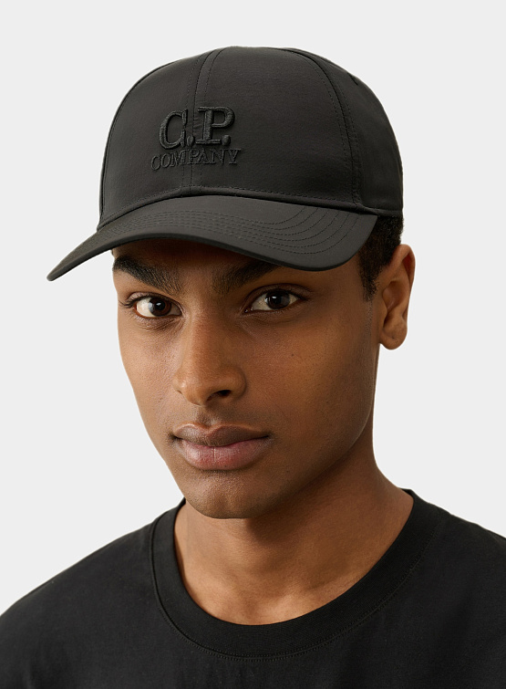 Кепка C.P. Company Chrome-R Logo cap Black