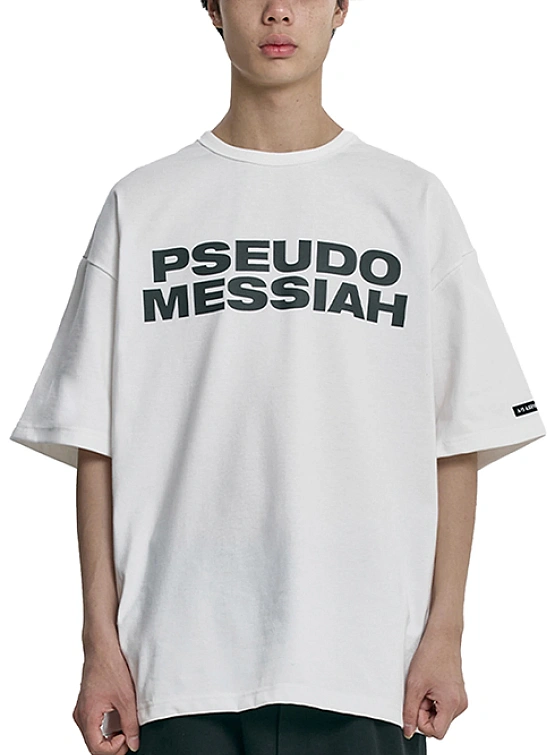 Футболка AJOBYAJO Pseudo Messiah White