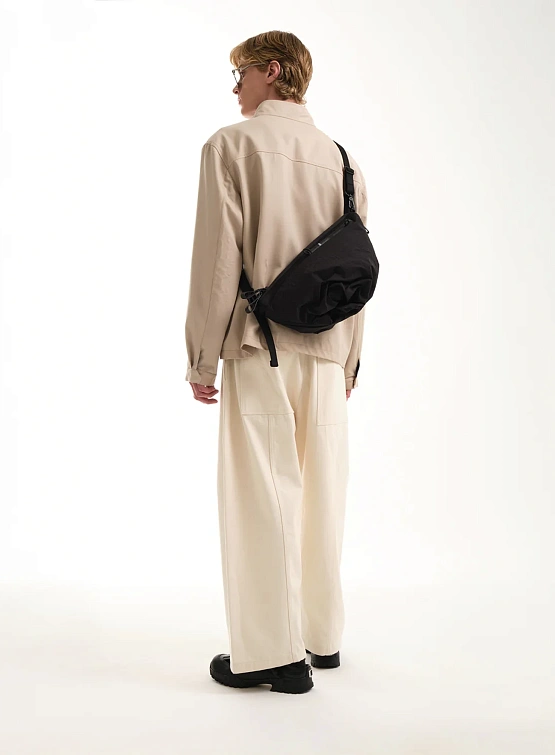 Сумка COTE&CIEL Orne Smooth Black & Sage Green