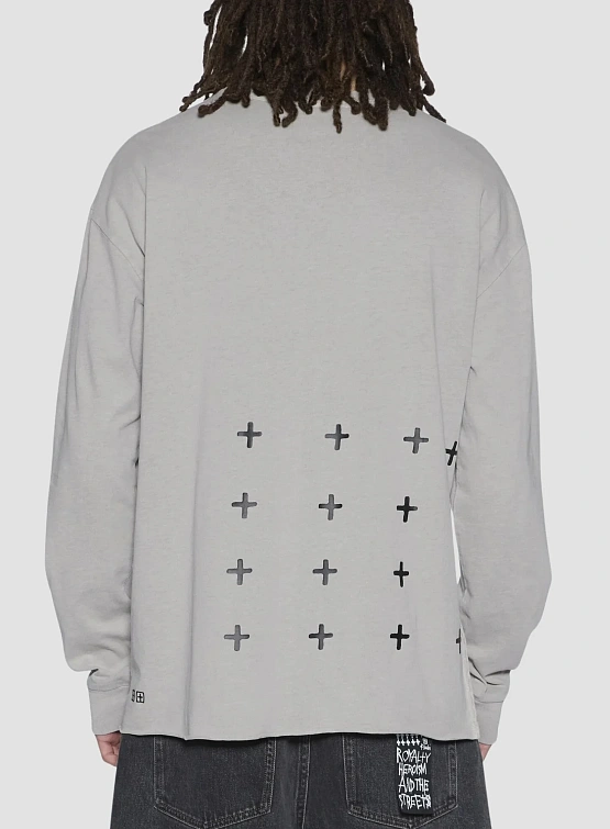 Лонгслив Ksubi All Day Biggie LS Dust Grey