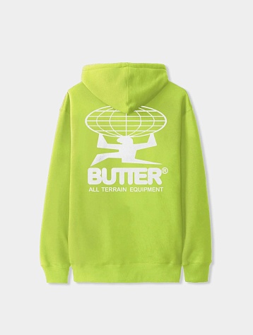 Худи Butter Goods All Terrain Pullover Safety Green
