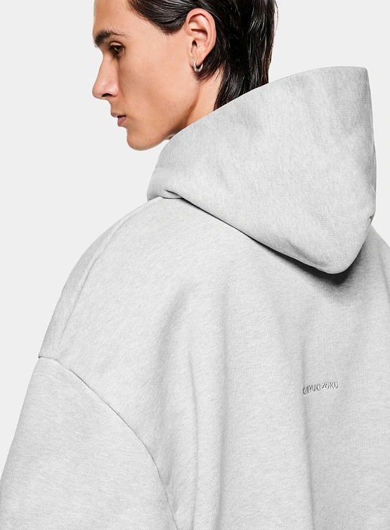 Худи MKI MIYUKI ZOKU 800 GSM Superweight Grey