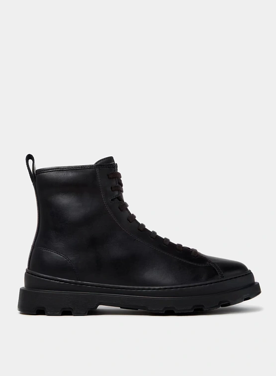 Ботинки Camper Brutus+ Leather Mid Boots Black